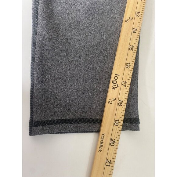 Under Armour HeatGear Compression High Rise Capri Pants Womens L Gray - Picture 7 of 8